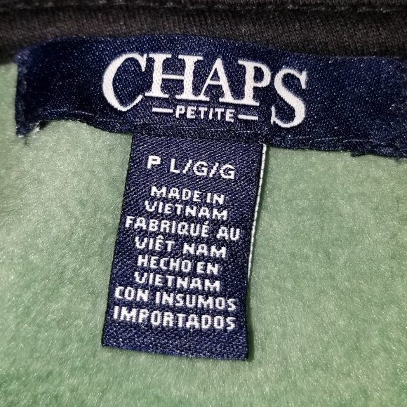 Chaps Petite Sleeveless Jacket Size PL Multi-Color - Picture 3 of 3